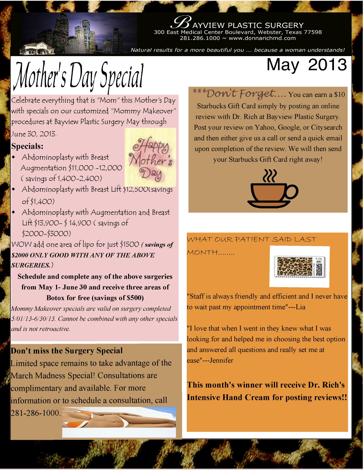 may 2013 finished news letter
